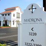 outside of dental office with sign